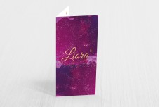 Galaxy met gouden naam Galaxy met gouden naam